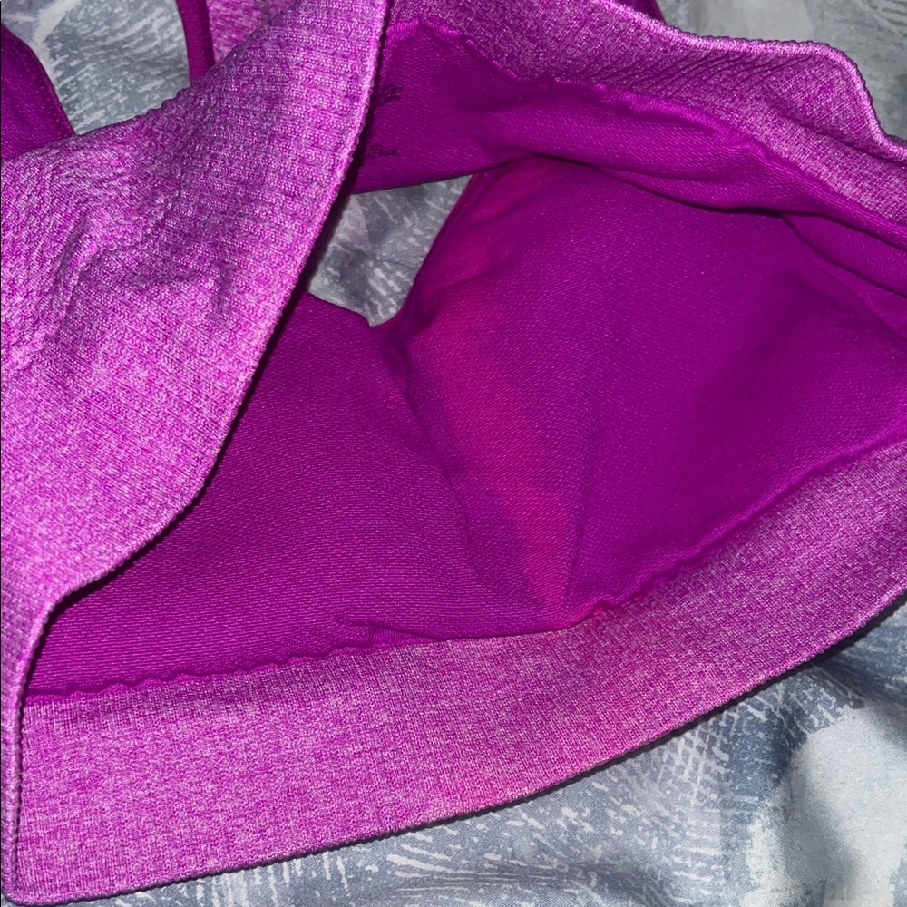 Nike Purple Sports Bra - Picture 3 of 8